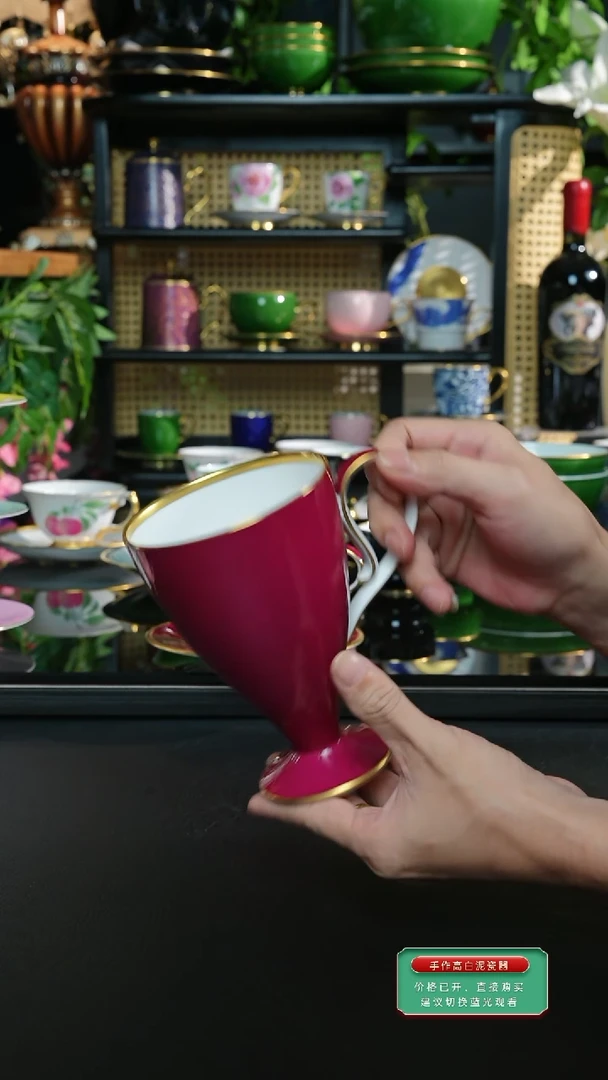 霞光紫马克杯二等品完美慎拍
