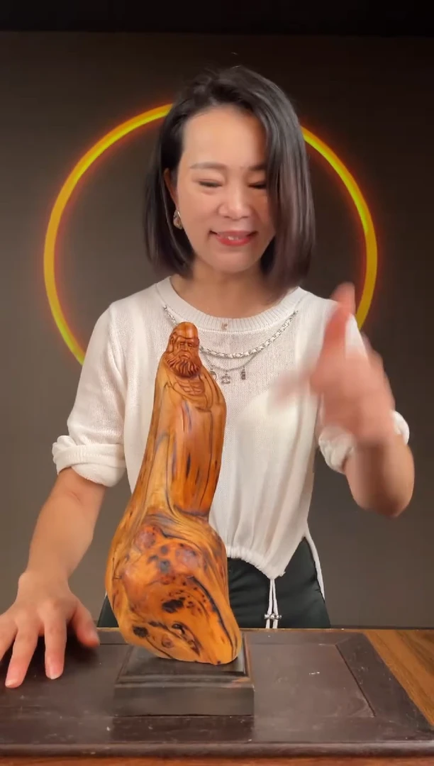 柏木（崖柏）手工摆件,先抢先得! 编号:212