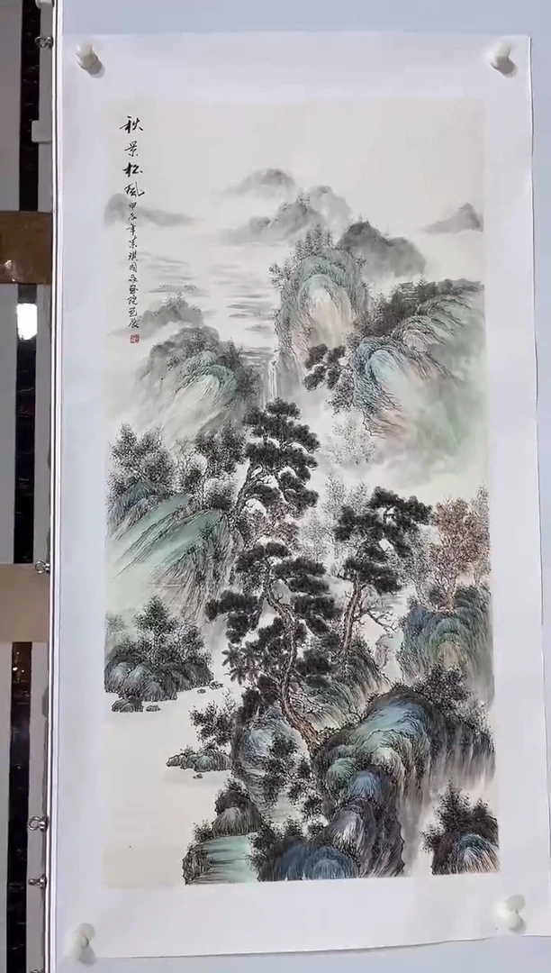 国画商老师国画作品12