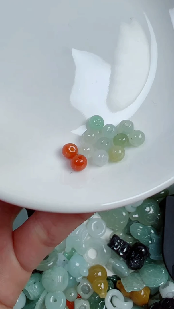 散珠翡翠244号链接,A货翡翠