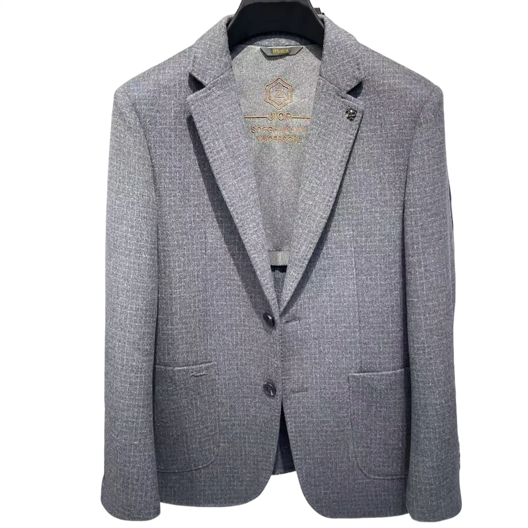 男士春秋款毛呢外套！休闲商务百搭日常通勤-130A