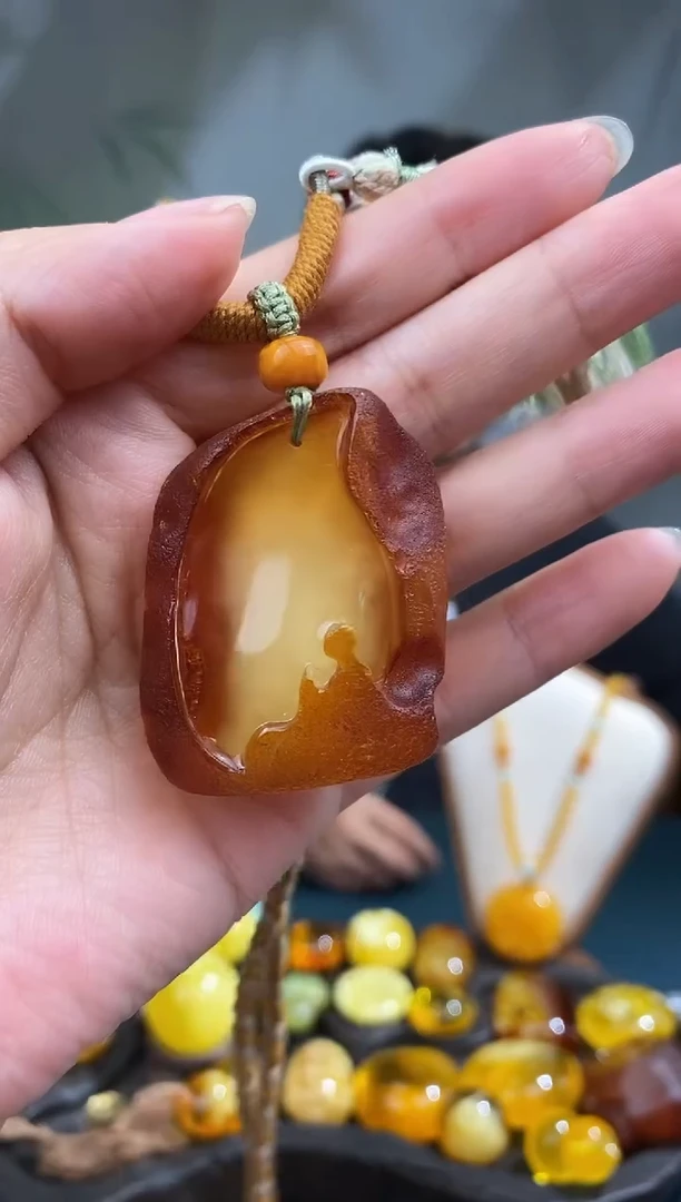 裸石琥珀未镶嵌基地发货 一物一证 顺丰包邮