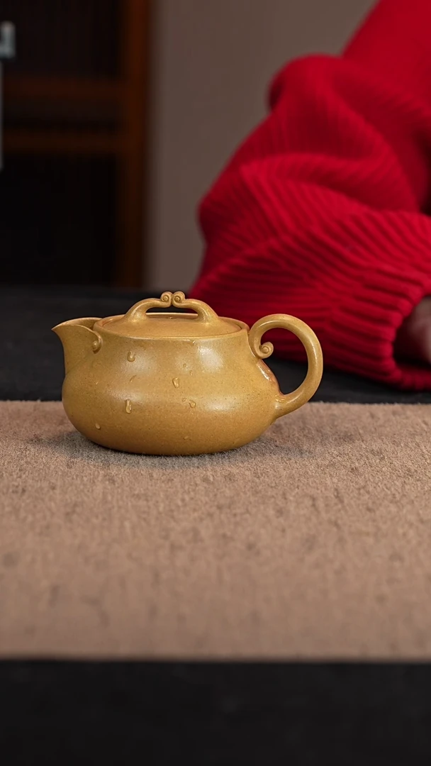 【闪购商品】紫砂茶壶梨皮黄壶浚