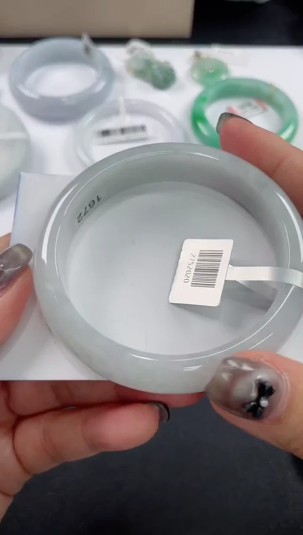 未镶嵌手镯翡翠基地发货H3380 58+