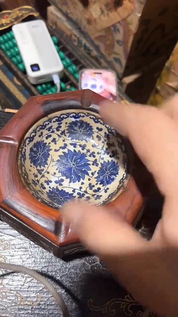 木闪电购链接精品摆件烟灰缸