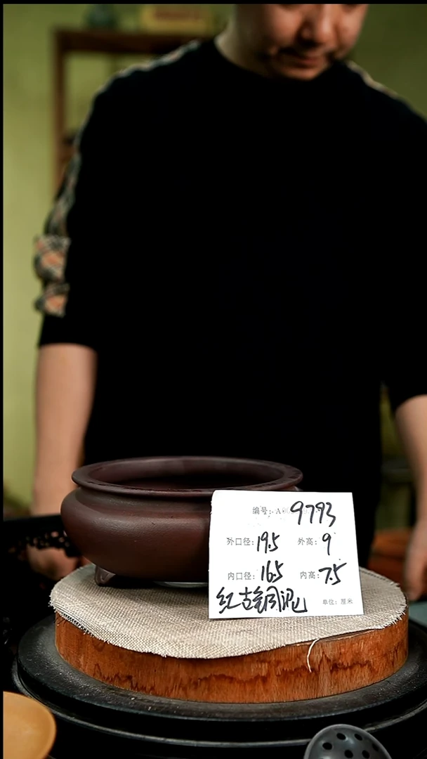 紫砂花盆花卉园艺9793