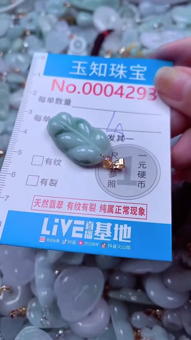 吊坠(不含链)未镶嵌翡翠4293