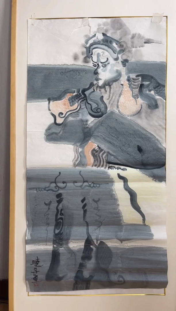 国画国画山水花鸟作品