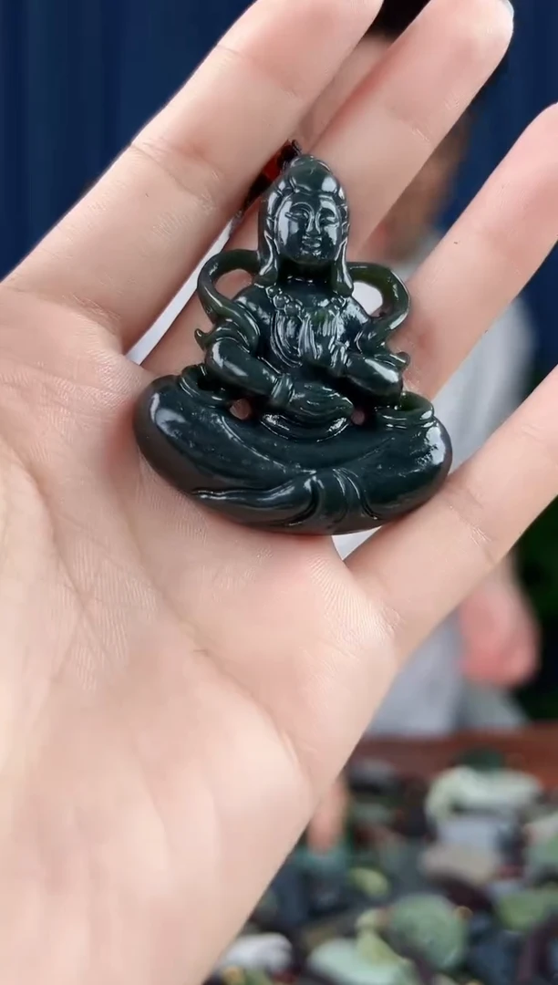 未镶嵌和田玉挂件拍一发一，多样性发货