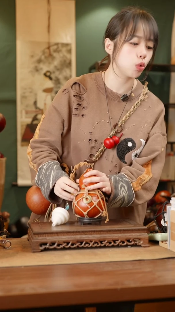 15号精品天然大漆酒葫芦一物一拍~//