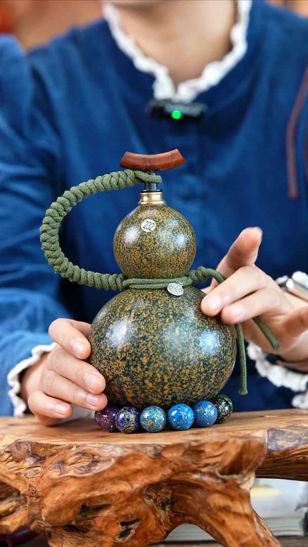 【闪购商品】232—光岳葫天然大漆酒葫芦不含漆珠