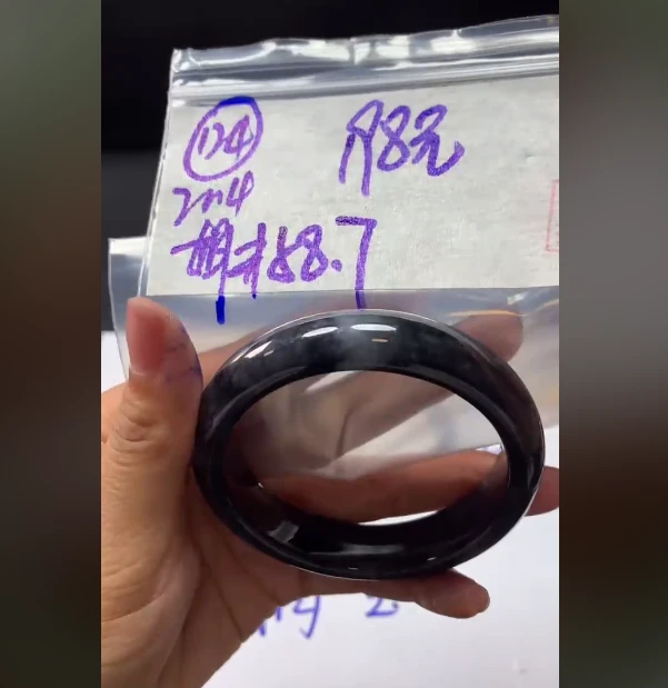 定制翡翠未镶嵌毛货需精细抛光124手镯58.7+198元+拍一发一