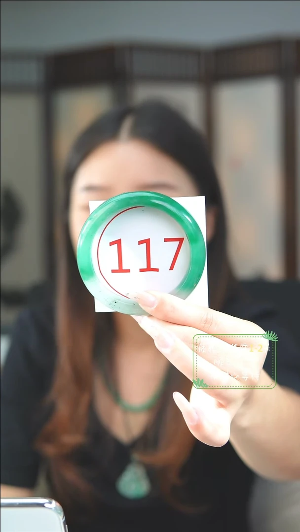 未镶嵌手镯石英质玉（非洲翠）5859