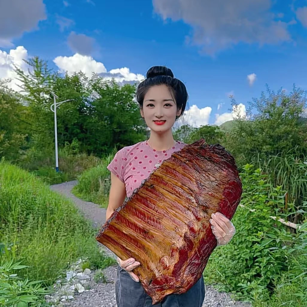 【全家福现称链接】农家土猪大排骨，肉质紧实，所有搭配以直播间为准