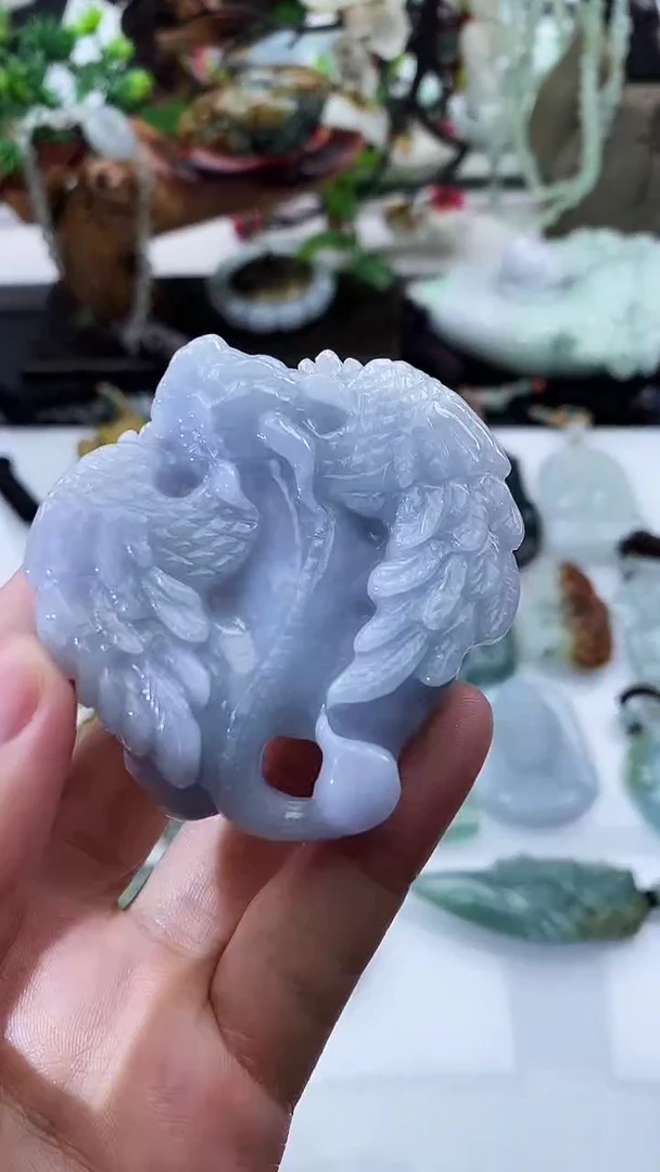 颈饰未镶嵌翡翠天然缅甸A货翡翠