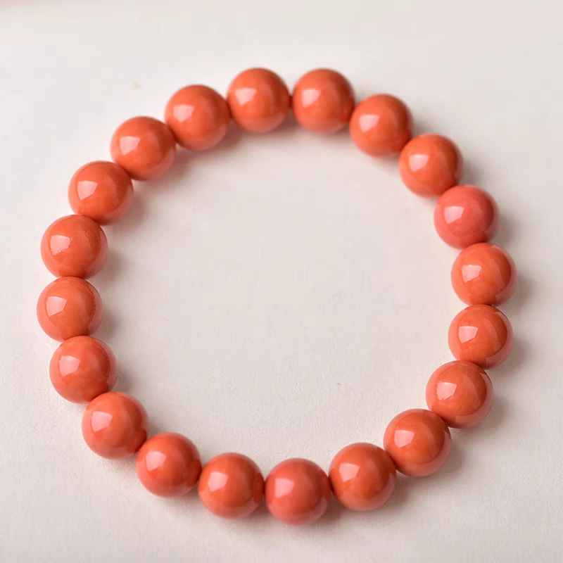 51号-卡8mm精品莫色圆珠手串