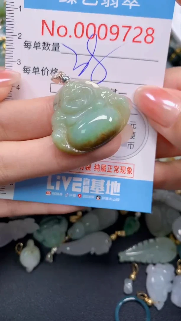 颈饰未镶嵌翡翠9728