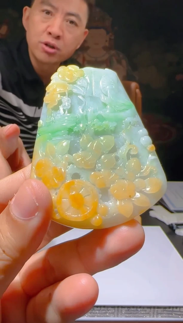 定制翡翠未镶嵌L-@@QJBD610073