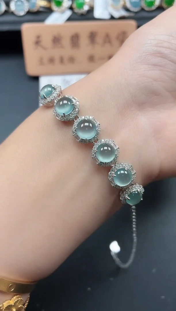 银S925镶嵌戒指翡翠1111