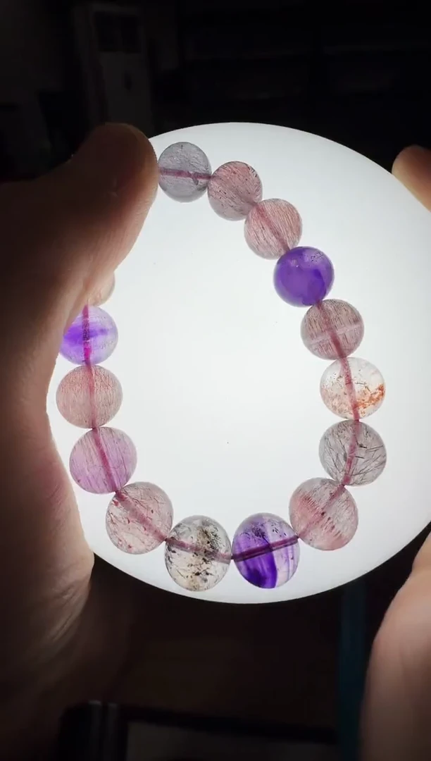 未镶嵌手链水晶晶0619 约111mm