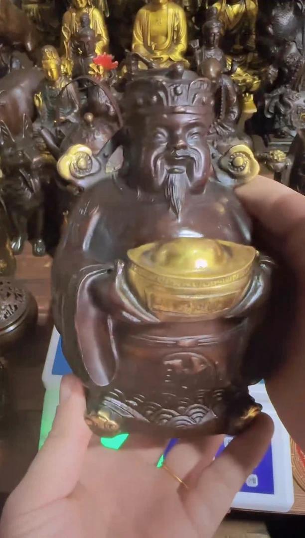 老黄黄铜摆件装饰品