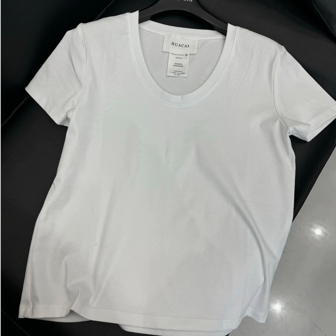 【楚衣格】显瘦圆领短袖T