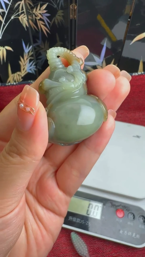 和田玉未镶嵌颈饰JJD0610133