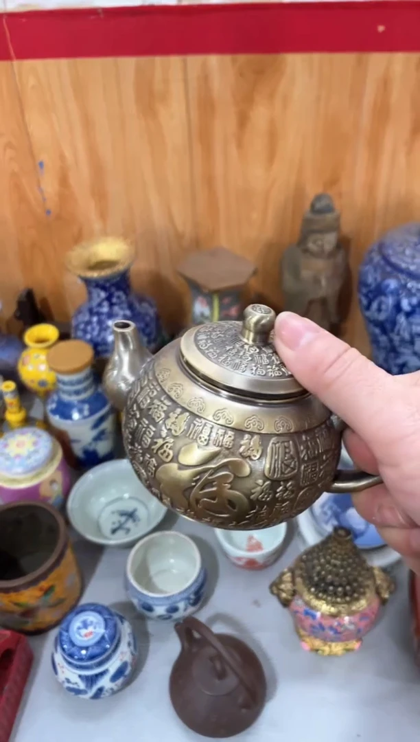 【闪购商品】1宫廷影视老旧工艺摆件