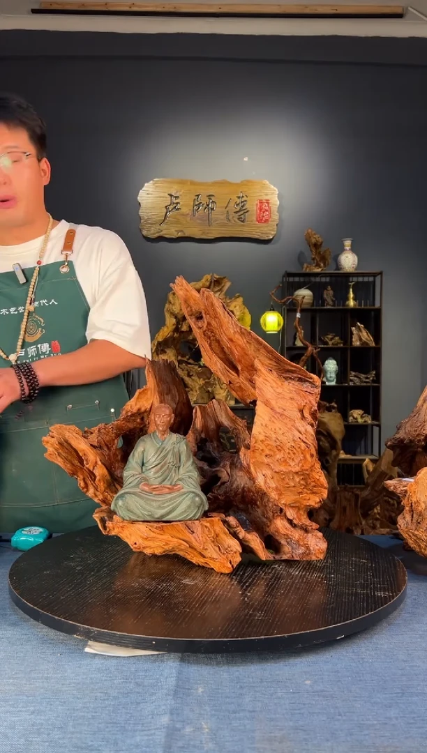 木卢师傅根艺作品（不包含人物摆件）