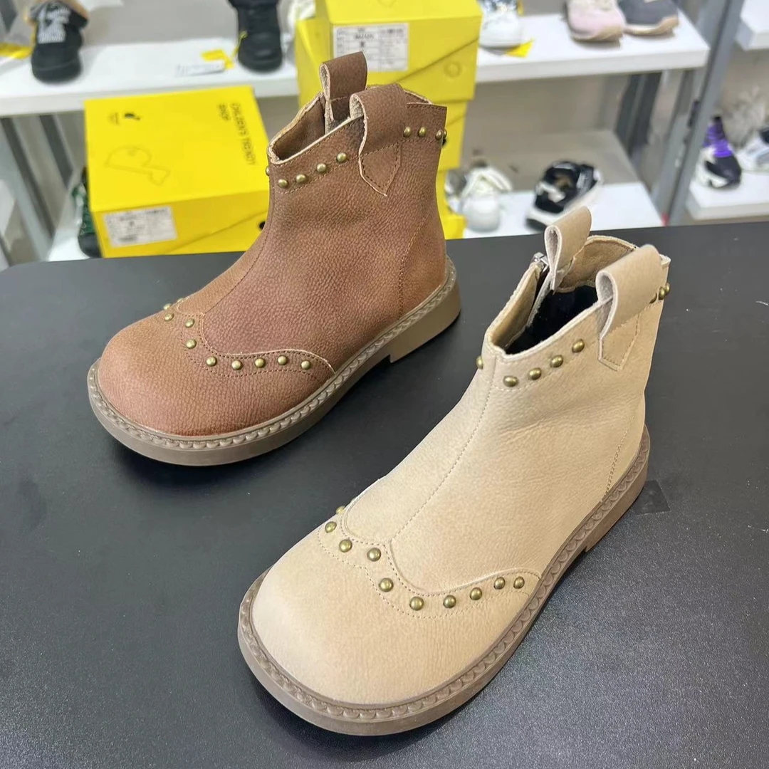 【新疆包邮26-37】5085儿童袜子皮鞋盛装小皮鞋节日橡胶底