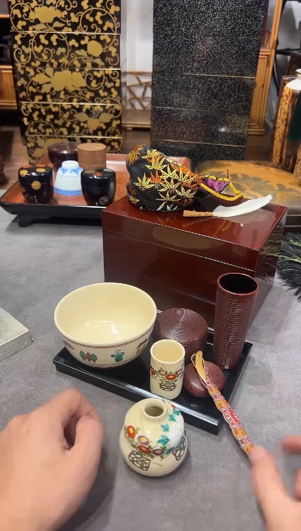 茶道 套组 大漆漆器大漆漆器