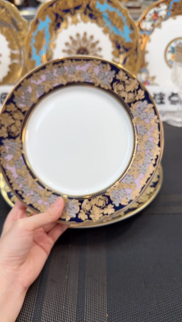 瓷片8英寸平盘 1个