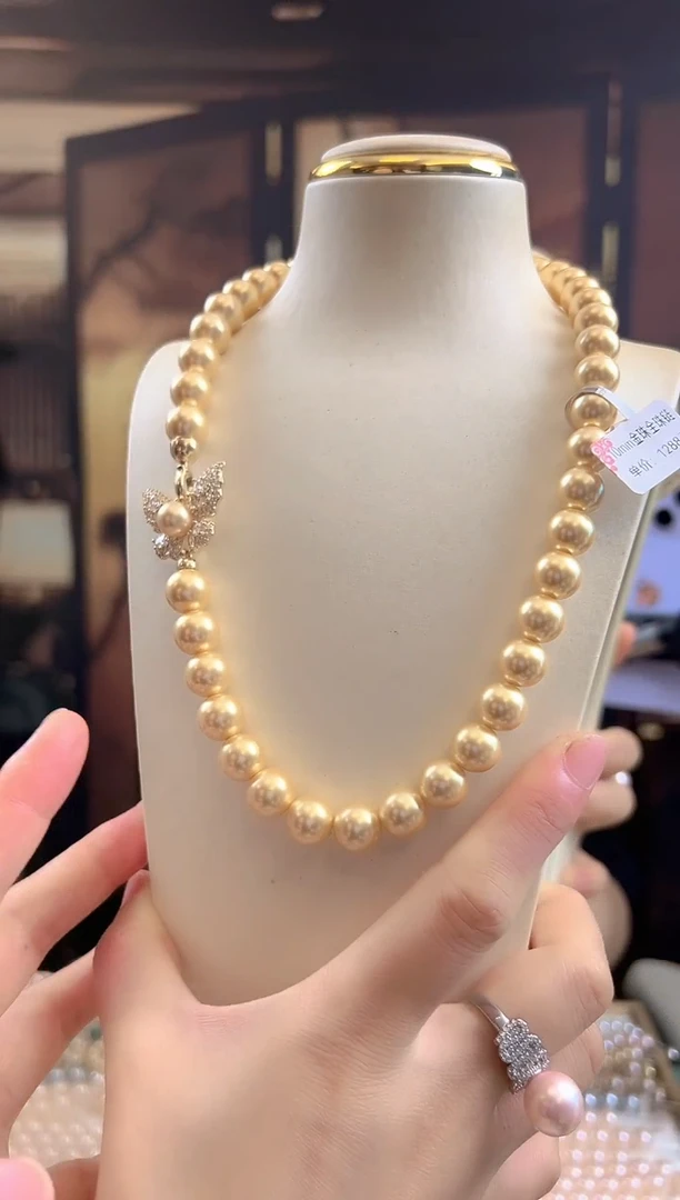 合金无10mm破茧成蝶项链