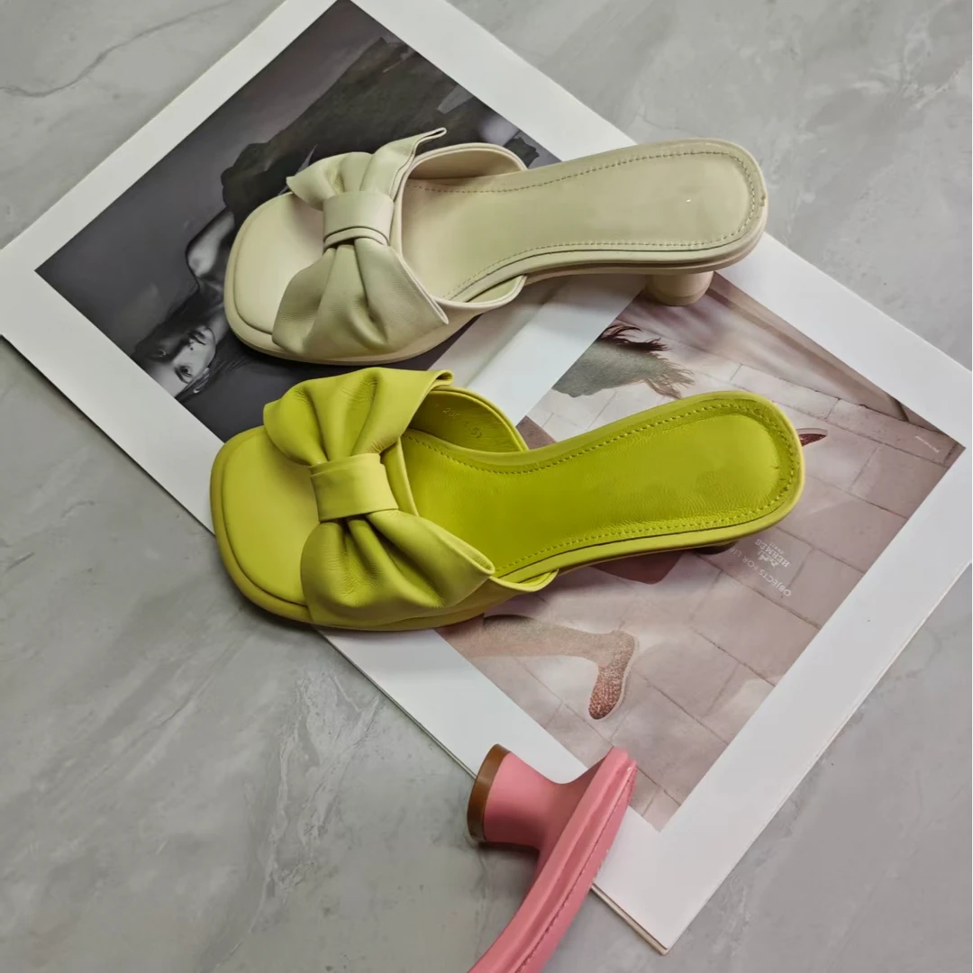 7702-301-拖鞋女外穿不累脚显白显瘦气质露趾夏季新款