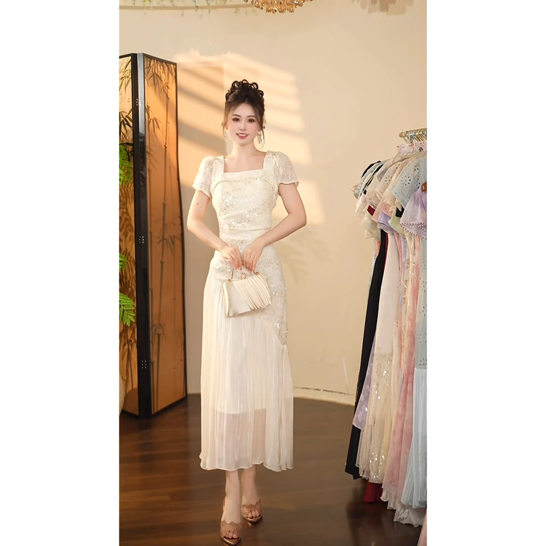 瑞瑞定制-1376（琉光璃梦）连衣裙X1226