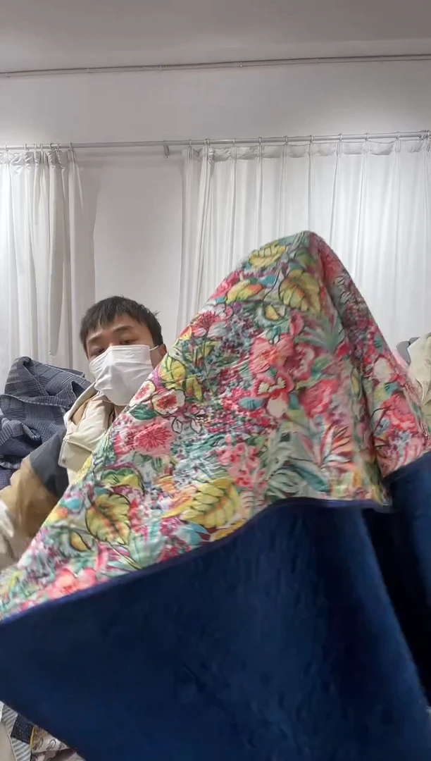 棉220*230单面纯棉绒床盖60号微瑕