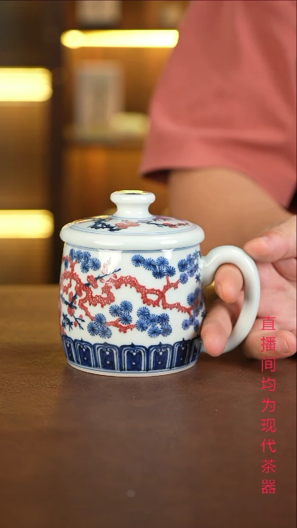 景德镇手工手绘杯