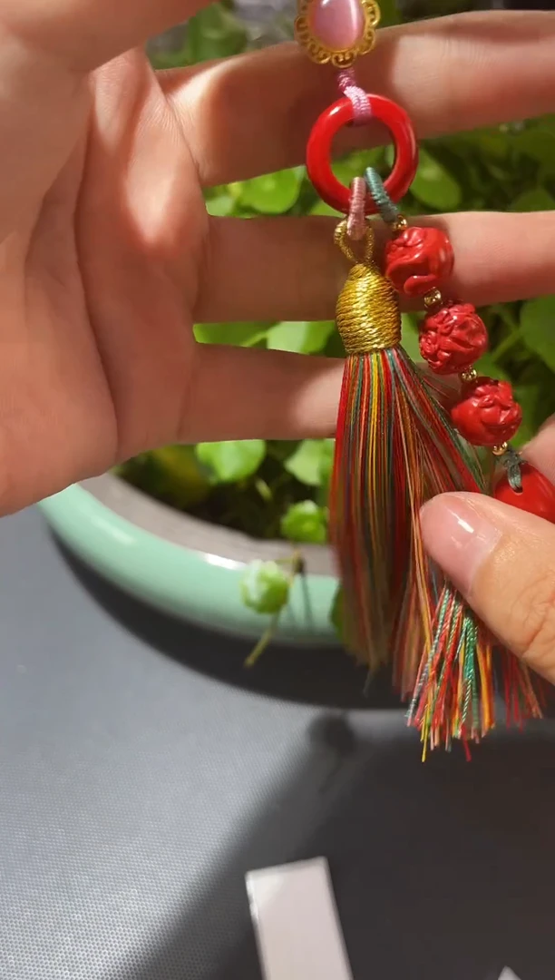 未镶嵌手链水晶朱砂龙鼠蛇车挂