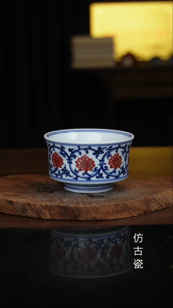 杯景德镇手工手绘陶瓷