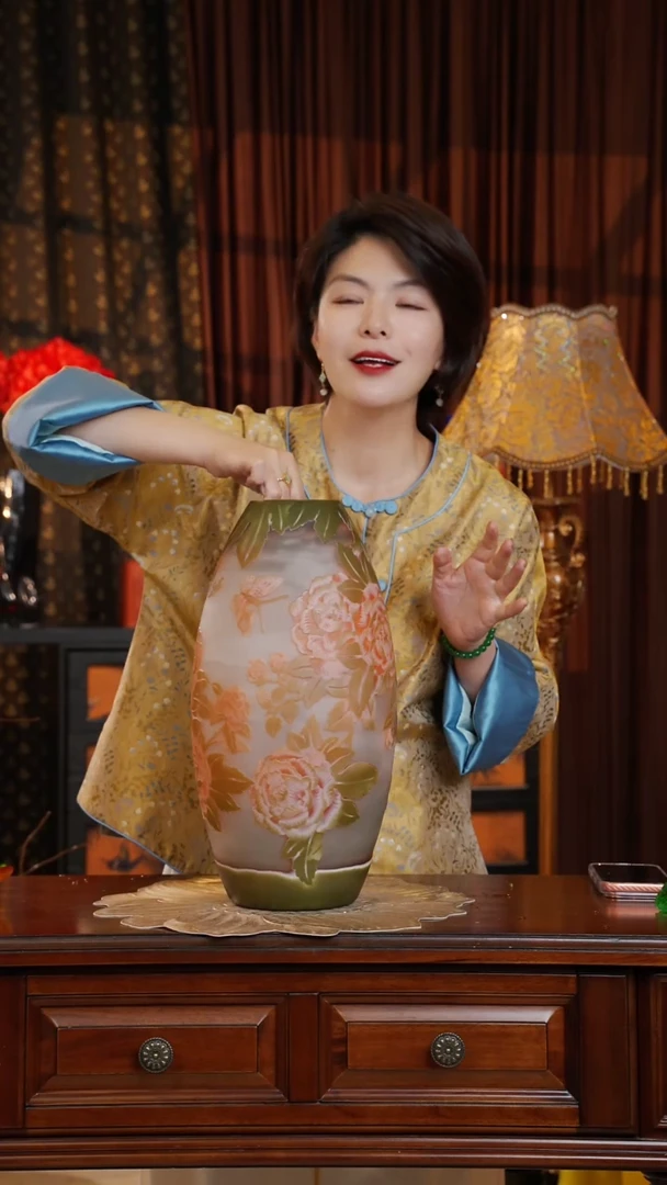 手工艺品琉璃葛蕾--繁花