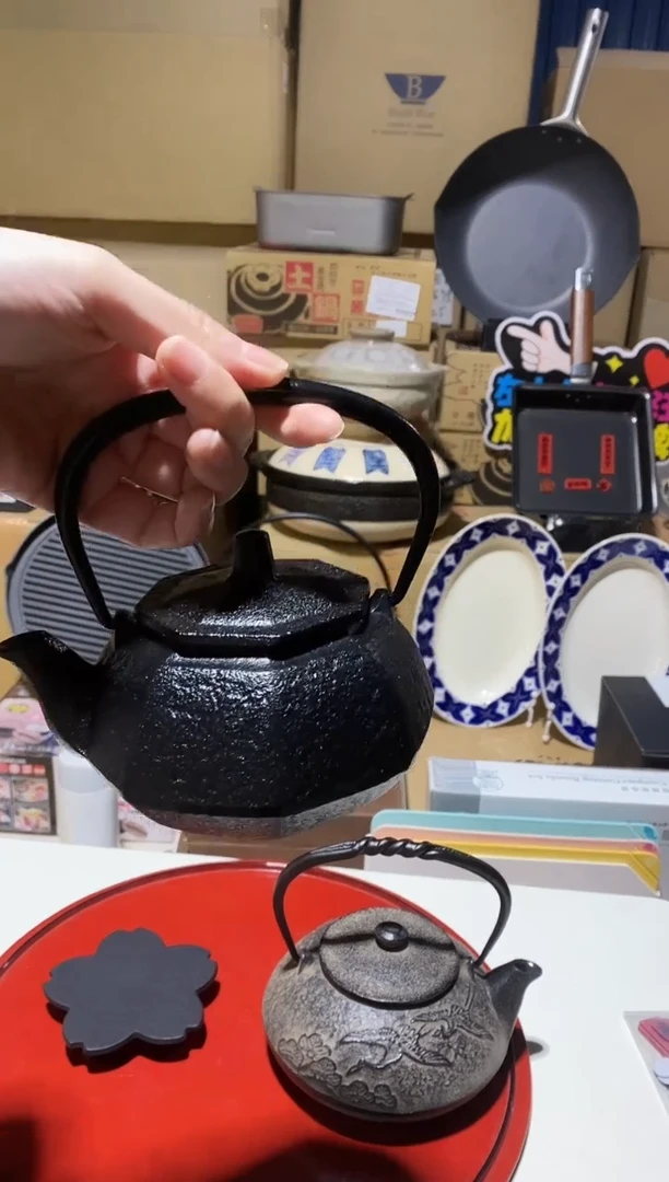 【闪购商品】特价福利！南部铁器 铁壶（八角）