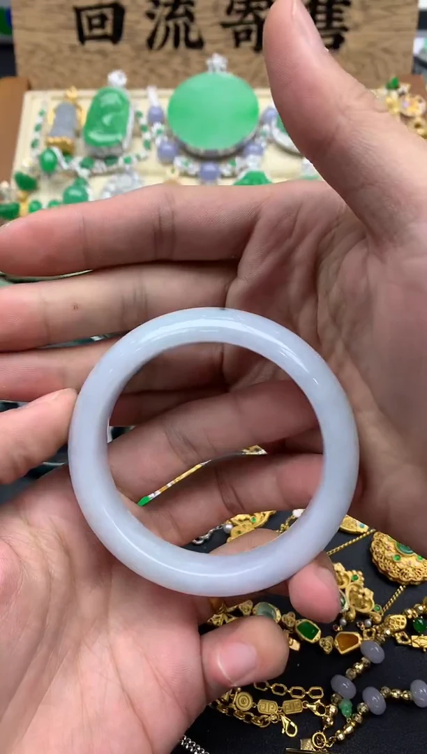 【闪购商品】翡翠手镯未镶嵌41-中国好珍宝