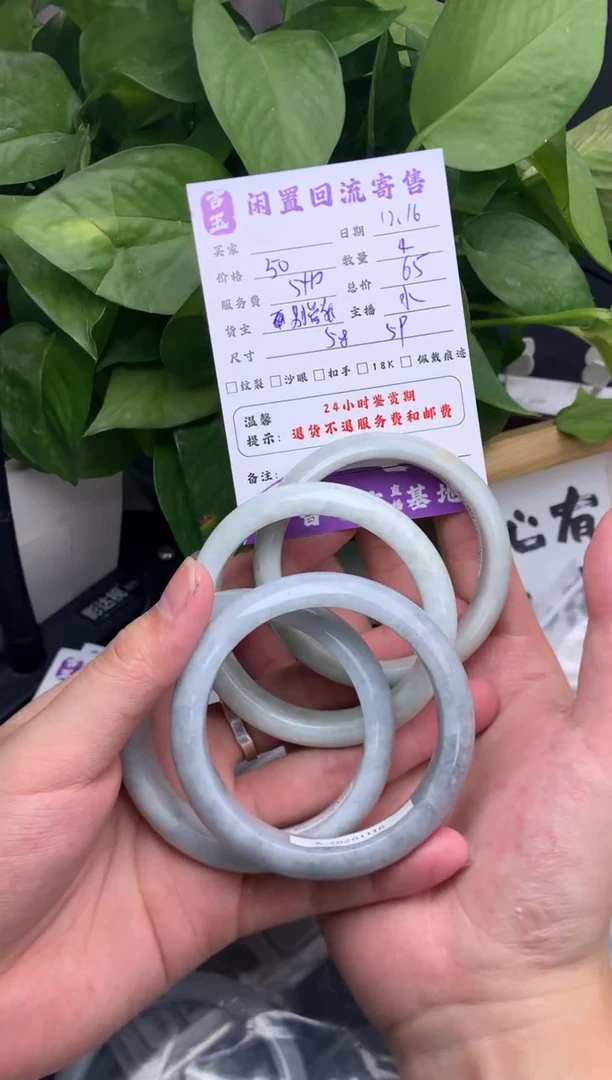 未镶嵌手镯翡翠手镯