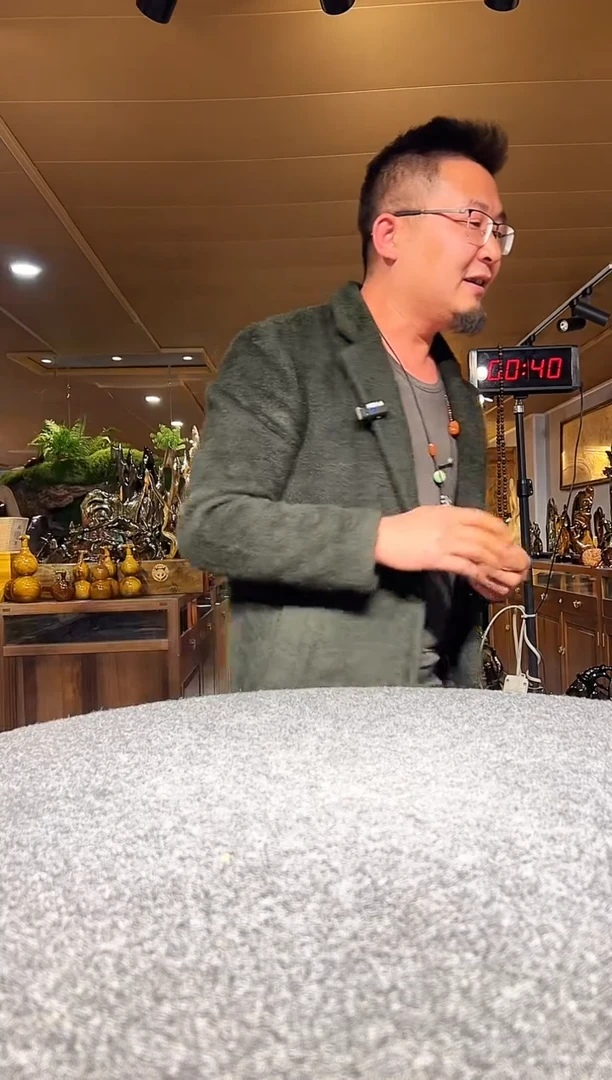 金丝楠木雕款万**意金丝楠木摆件