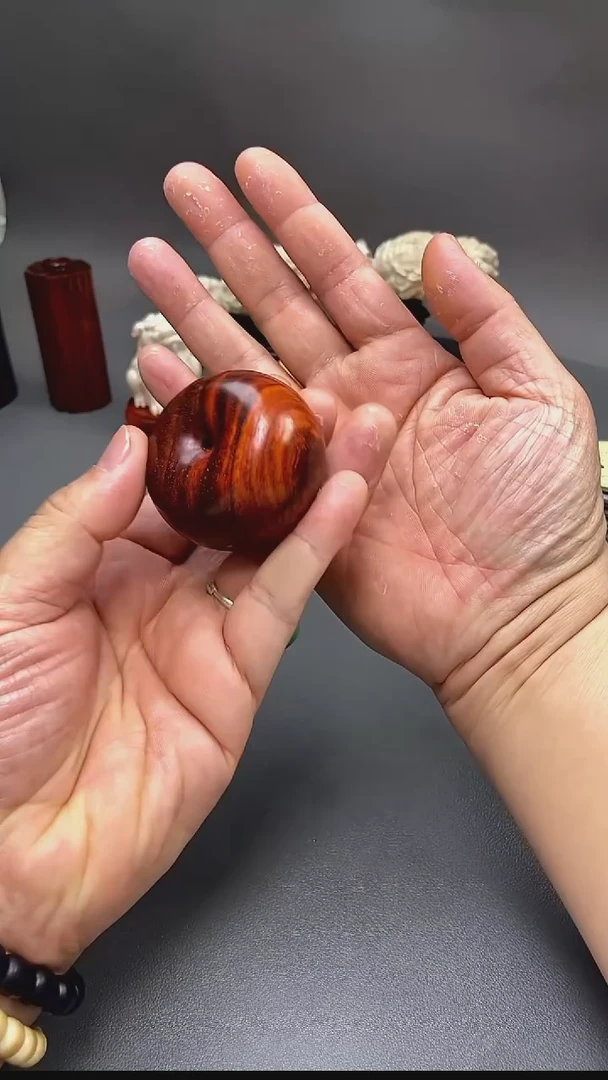 把件小叶紫檀印度小叶紫檀面包圈