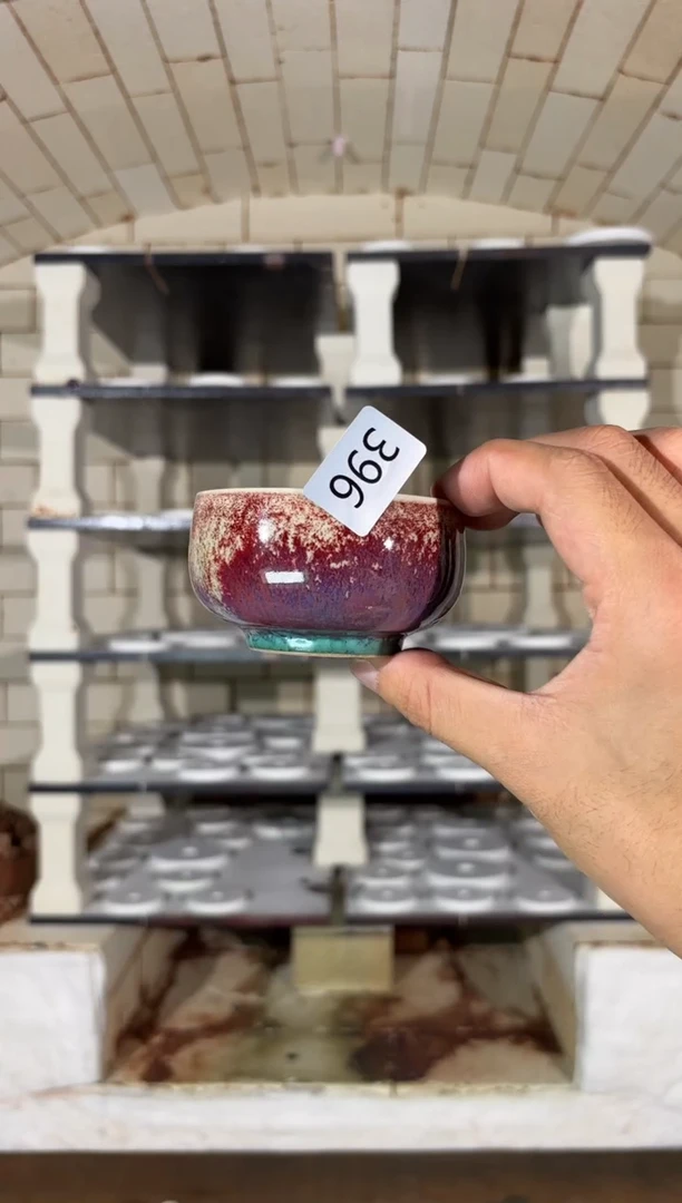 摆件精品窑变钧瓷茶器