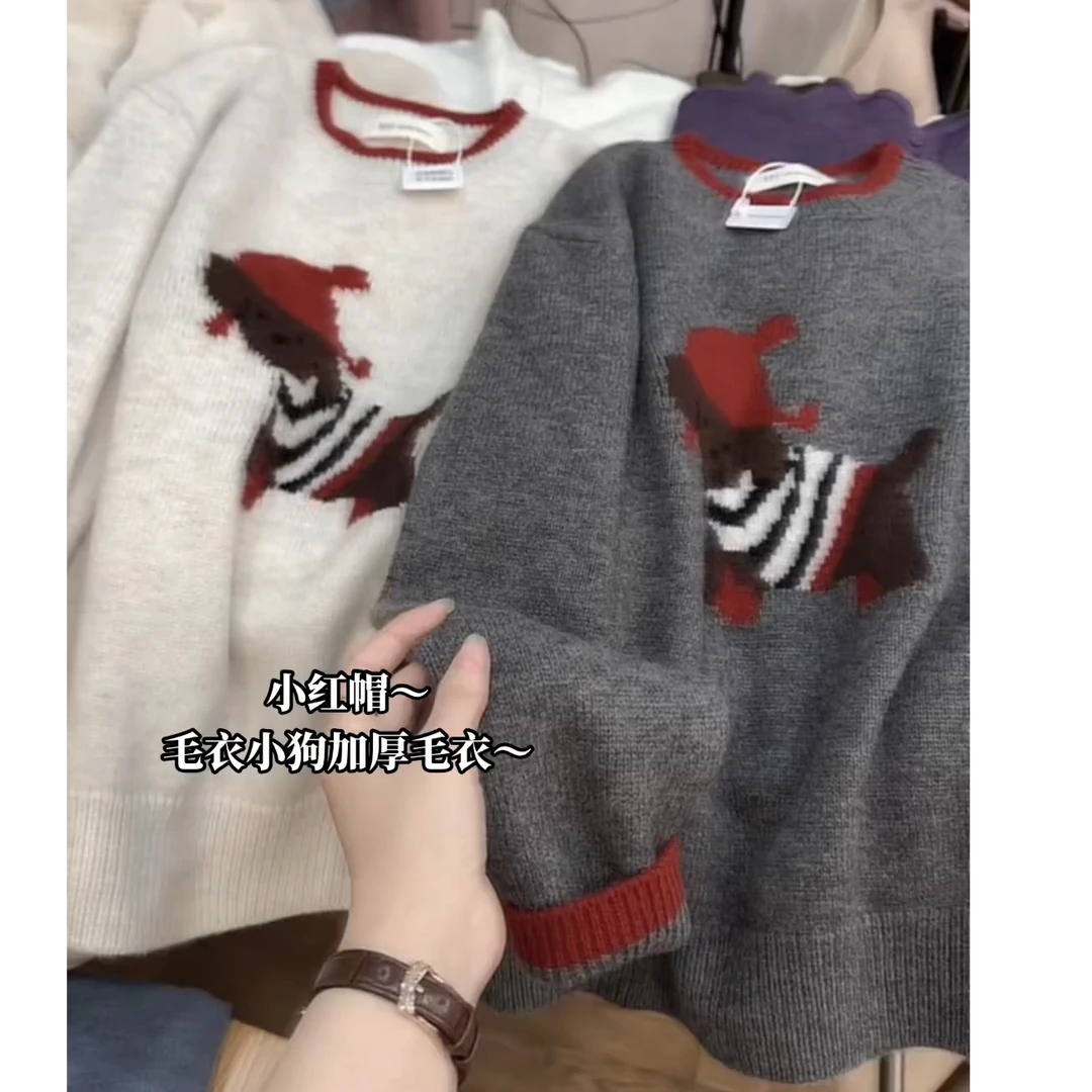 今年秋冬超火爆款穿搭ins风2025新款韩版减龄显瘦百搭设计感毛衣