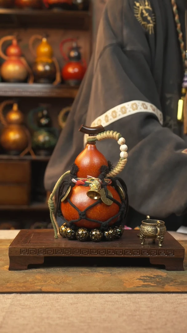 【闪购商品】032大漆葫芦一物一拍记葫堂出品