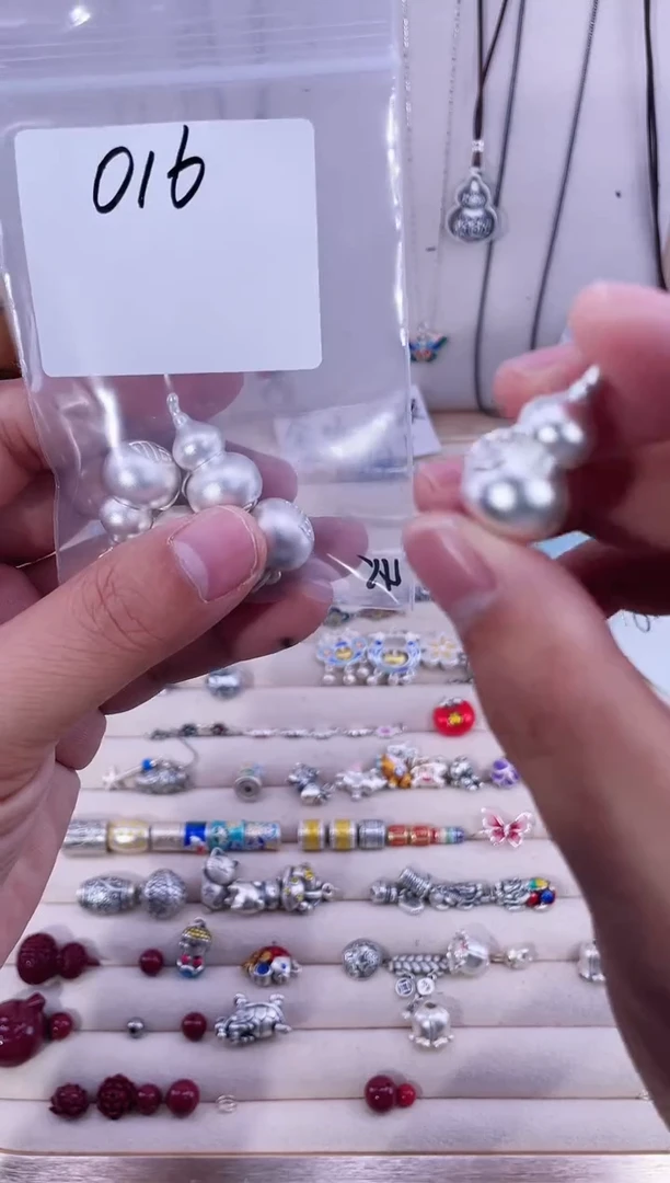 无足银甜****包纯银配件016