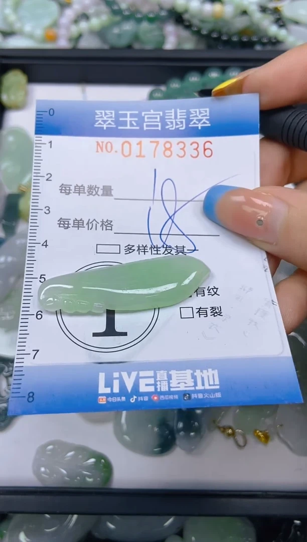 翡翠未镶嵌颈饰闪购0178336